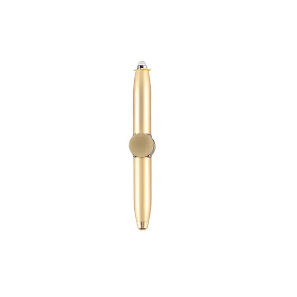 Decompression Metal Spinner Pen With Led
