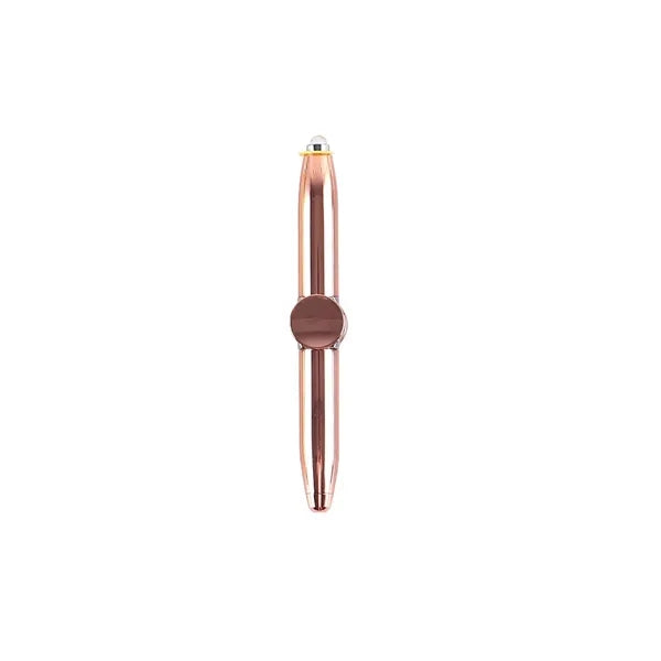 Decompression Metal Spinner Pen With Led