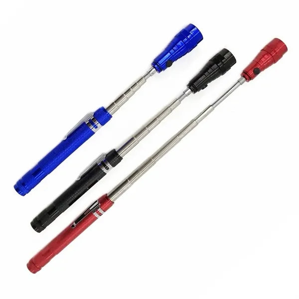 Extendable Telescopic Magnet Flashlight