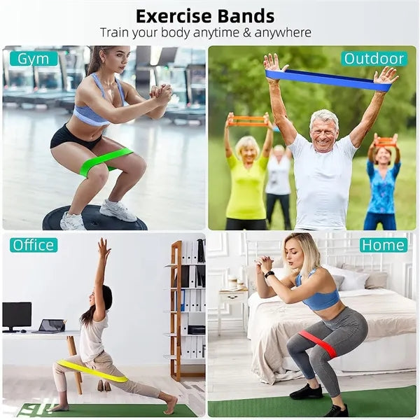 Resistance Loop Exercise Bands with Carry Bag