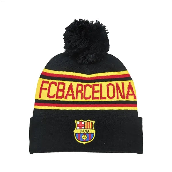 Knit Beanie with Pom