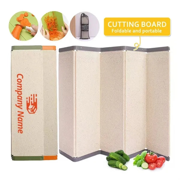Folding Wheat Straw Cutting Board