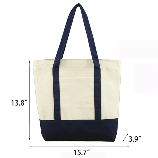 Cotton Canvas Tote Bag