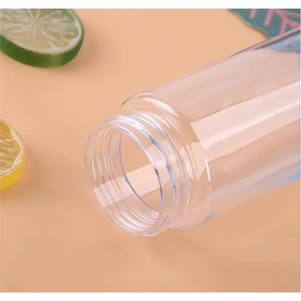 23 oz. BPA free Plastic Sports Water Bottle w Carry Handle