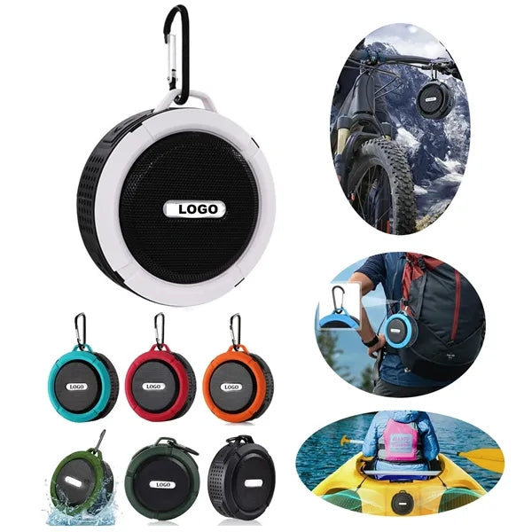 Travel Waterproof Mini Outdoor Speaker With Clip