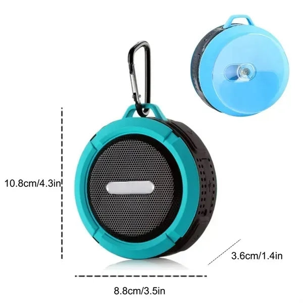 Travel Waterproof Mini Outdoor Speaker With Clip