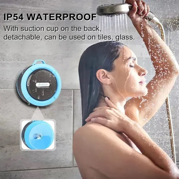 Travel Waterproof Mini Outdoor Speaker With Clip