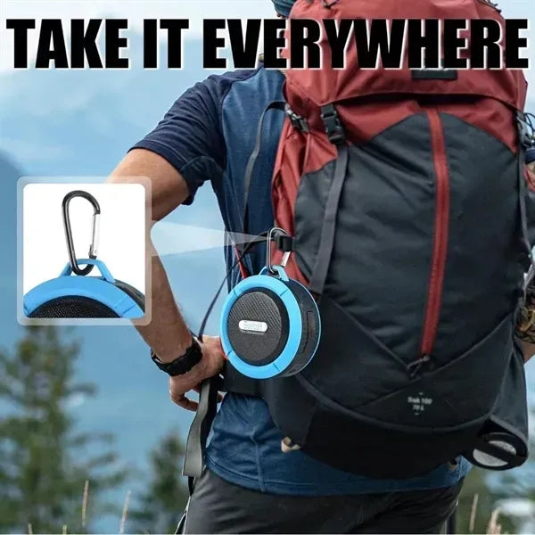 Travel Waterproof Mini Outdoor Speaker With Clip