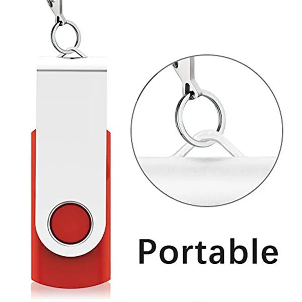 Zinc Alloy Portable 64GB USB 2.0 Flash Thumb Drive
