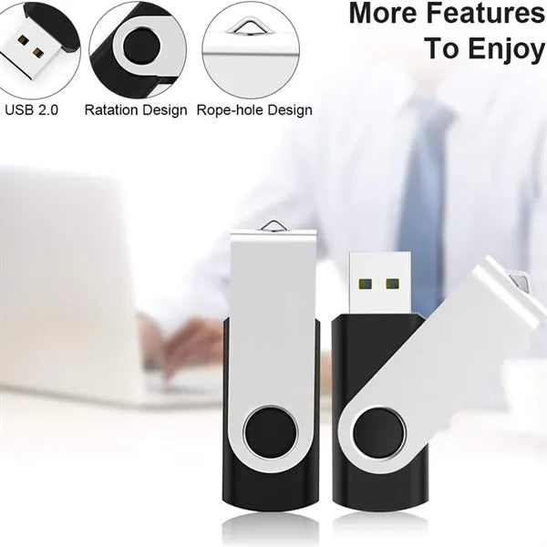 Zinc Alloy Portable 64GB USB 2.0 Flash Thumb Drive
