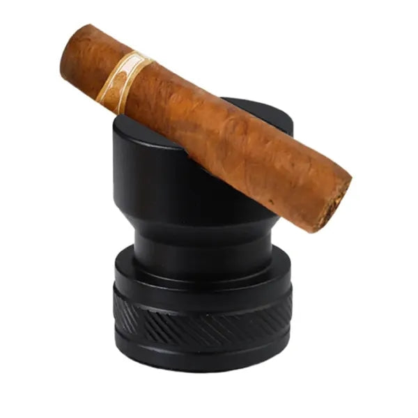 Aluminum Alloy Portable Durable Cigar Holder Stand for Men
