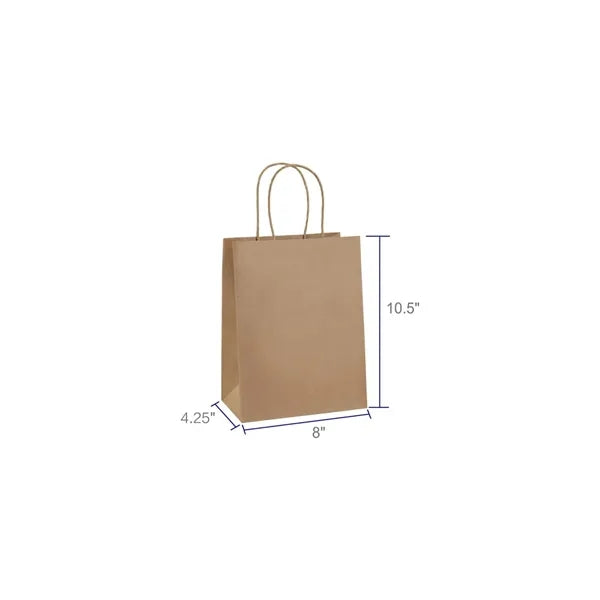 Kraft Paper Shopping Bag With Handle