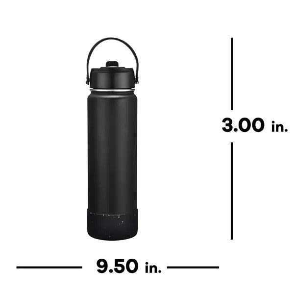Slate 27oz Water Bottle w/ Straw Lid