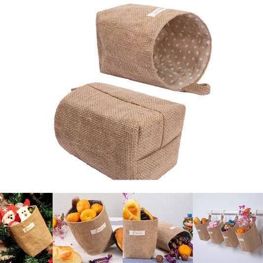 Cotton Linen Storage Basket