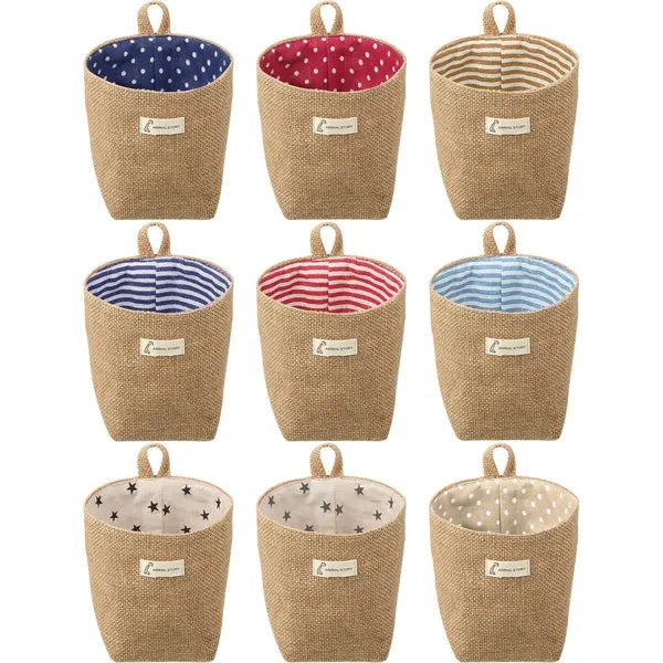 Cotton Linen Storage Basket