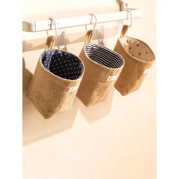 Cotton Linen Storage Basket