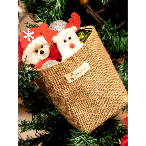 Cotton Linen Storage Basket