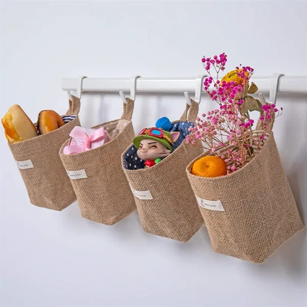 Cotton Linen Storage Basket