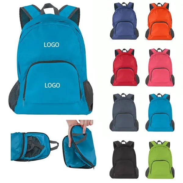Portable Folding Waterproof Backpack Custom Logo