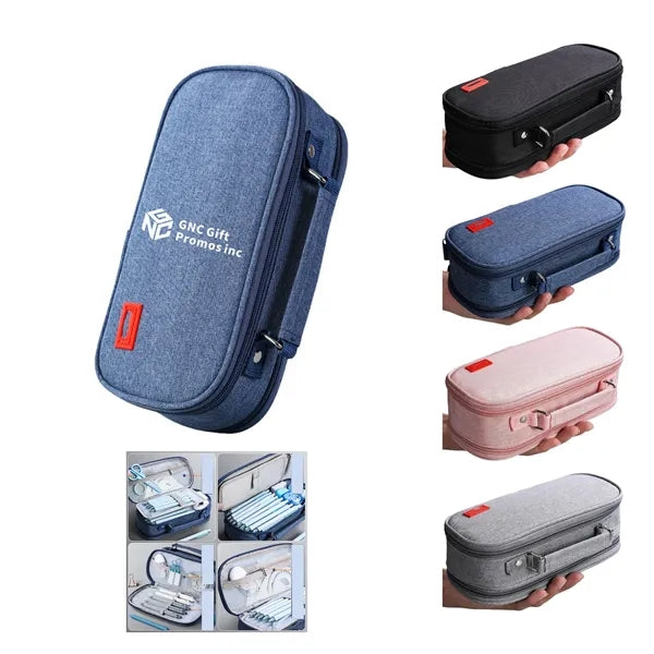 Large Capacity Student Pencil Case Storage Bag