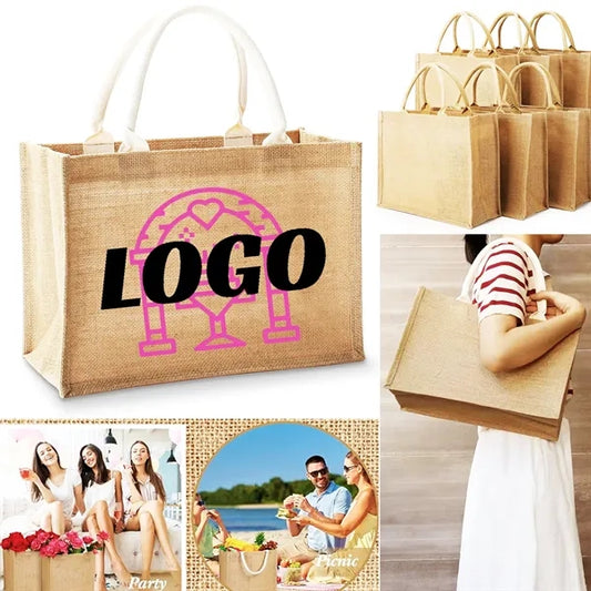 Jute Tote Bag