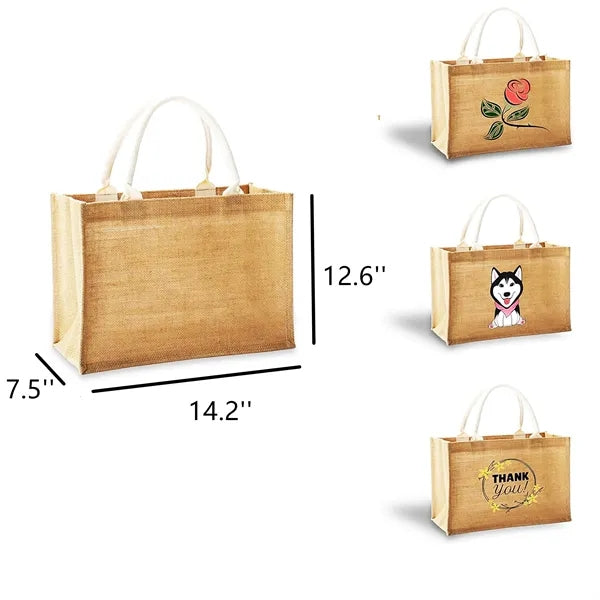 Jute Tote Bag