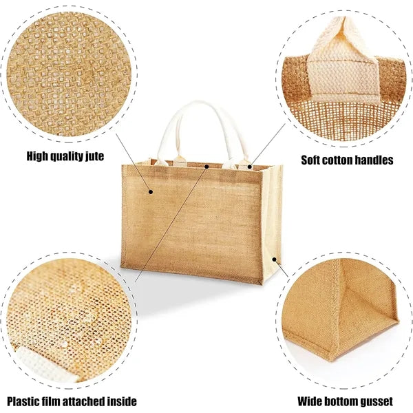 Jute Tote Bag