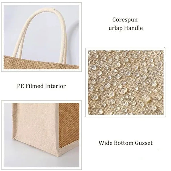 Jute Tote Bag