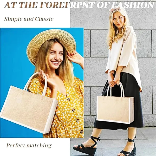 Jute Tote Bag