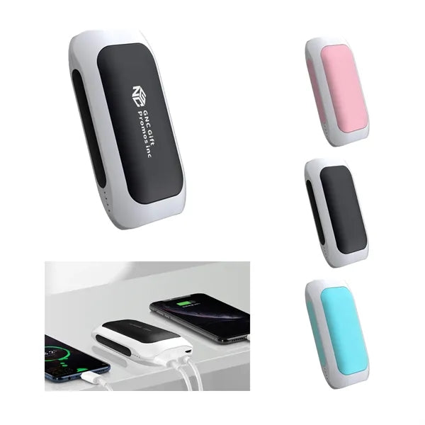 USB Multifunctional Hand Warmer with Led Light