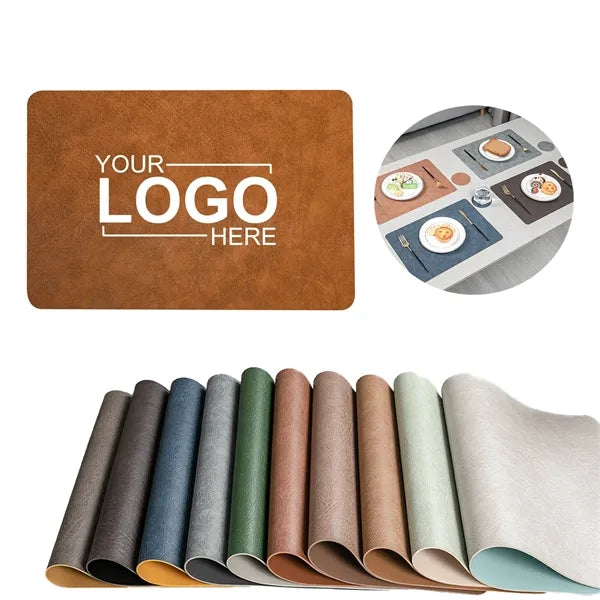 Rectangular Leather Placemat
