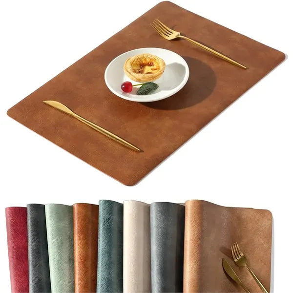 Rectangular Leather Placemat