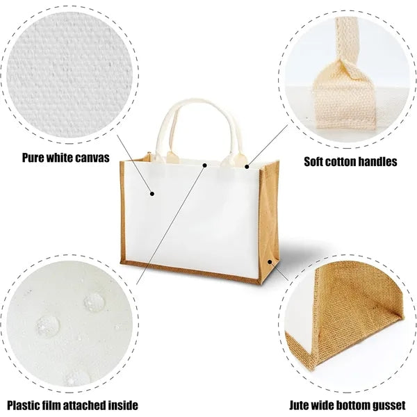 Jute Tote Bag