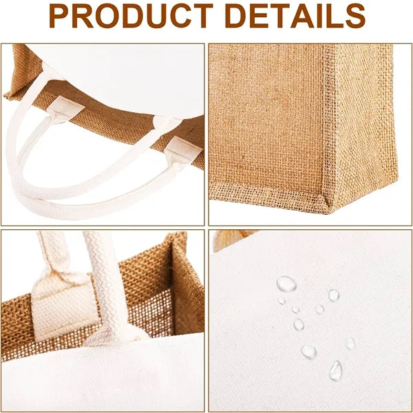 Jute Tote Bag
