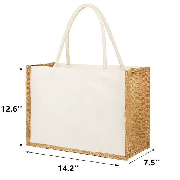 Jute Tote Bag