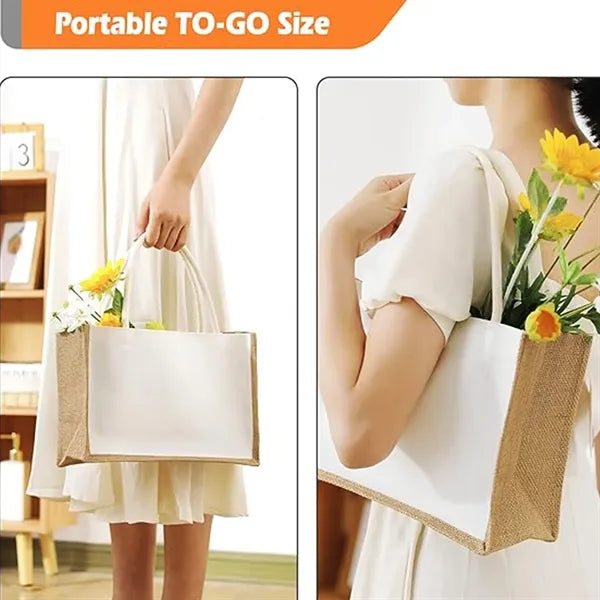Jute Tote Bag