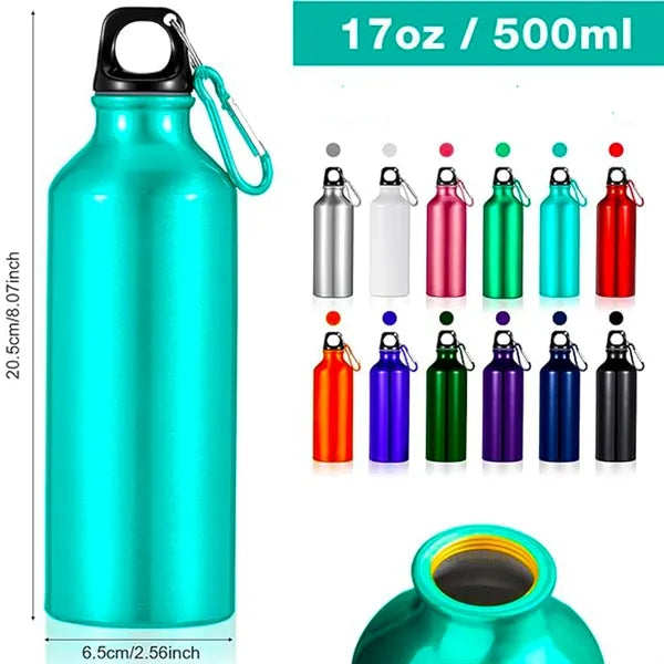17 oz Lightweight Aluminum Water Bottle