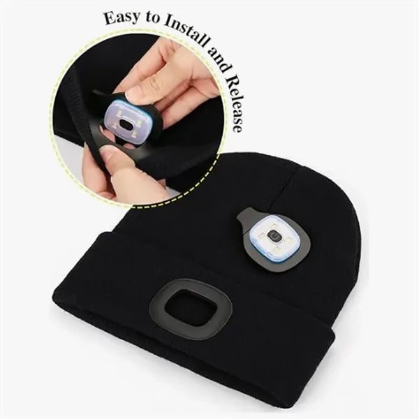 LED Beanie with The Light