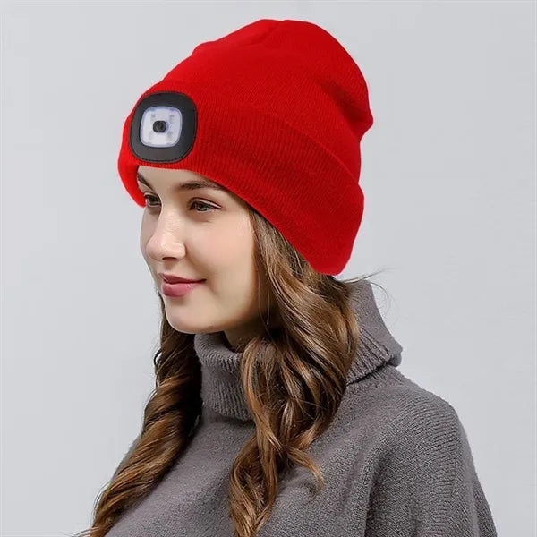 LED Beanie with The Light