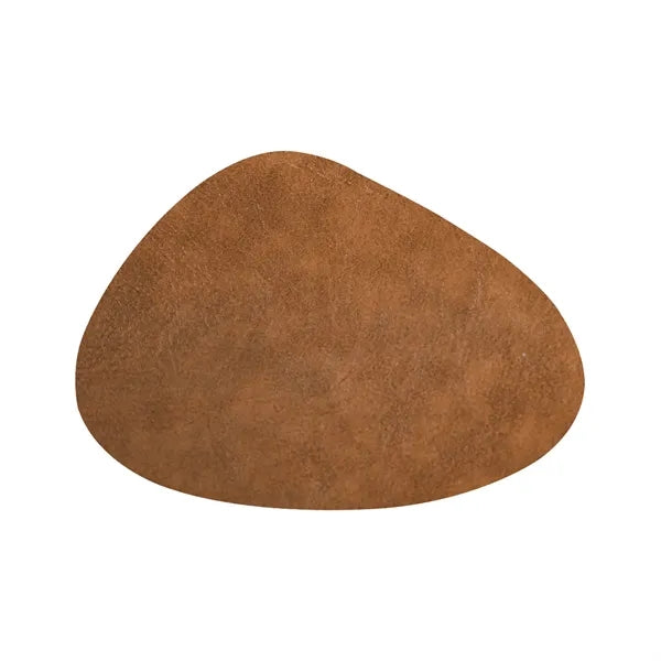 Drop Shaped Leather Placemat