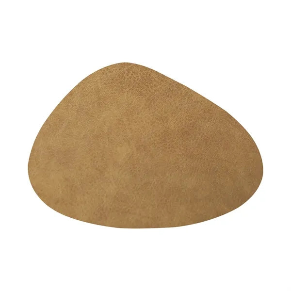 Drop Shaped Leather Placemat