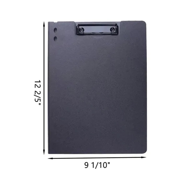 Foldable Clipboard with File & Card Pockets 360 Degree Flip