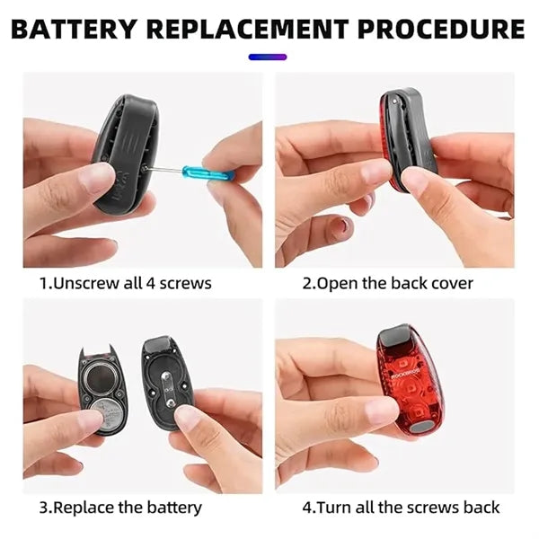 LED Clip On Safety Light