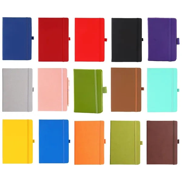 A5 Leather Hardcover Lined Notebooks