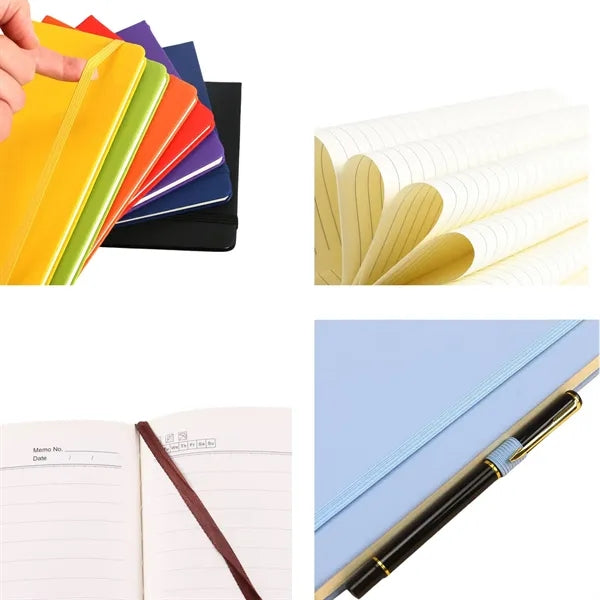 A5 Leather Hardcover Lined Notebooks