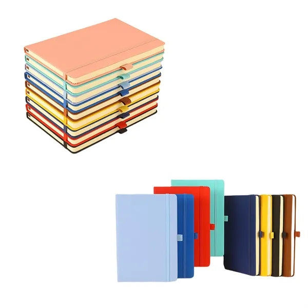 A5 Leather Hardcover Lined Notebooks