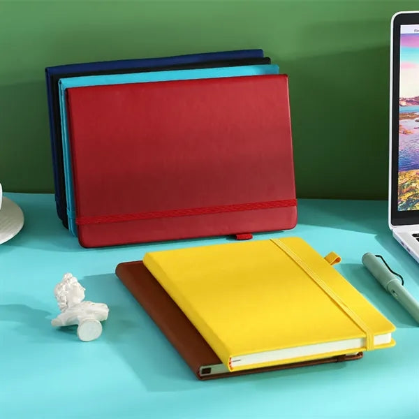 A5 Leather Hardcover Lined Notebooks