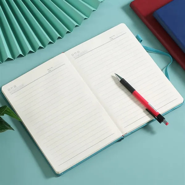 A5 Leather Hardcover Lined Notebooks