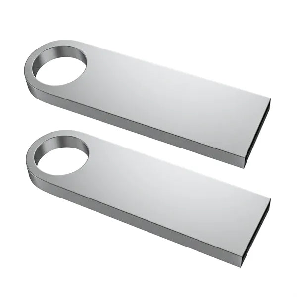 32GB Metal Thumb Flash Drive USB 2.0 with Keychain