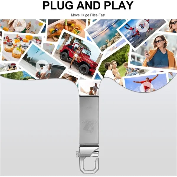 64GB USB Flash Drive Portable Waterproof for Laptop Computer